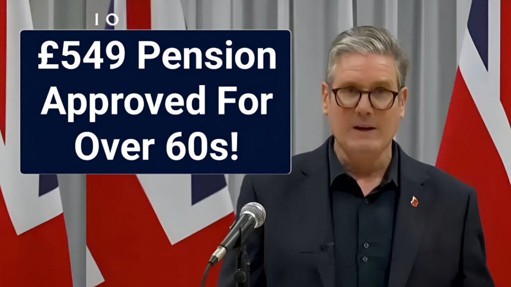 £549 Weekly State Pension for Over 60s UK