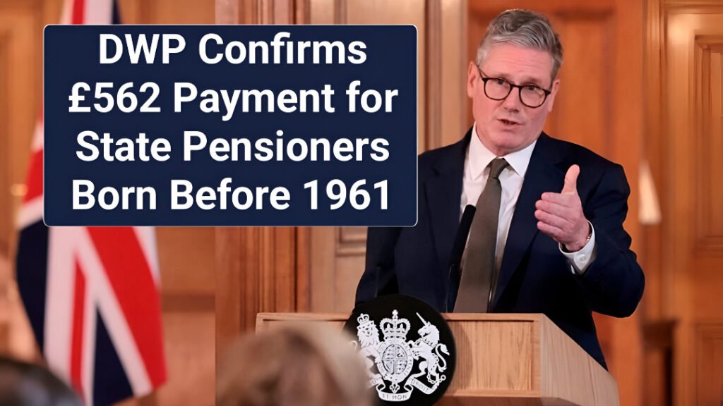 £562 DWP Payment for Pensioners