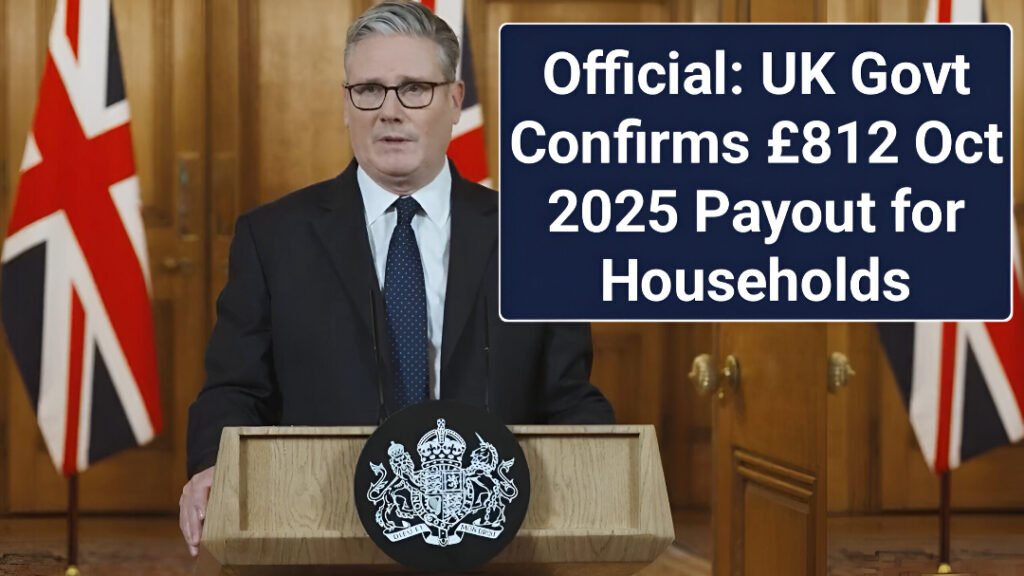 £812 October 2025 Payout UK
