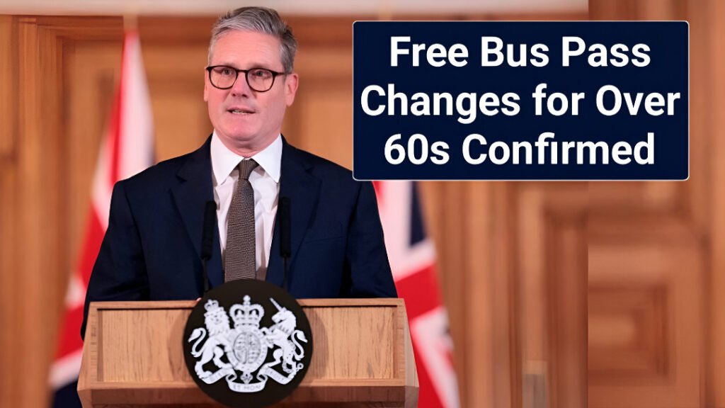 Bus Pass Changes 2025 England