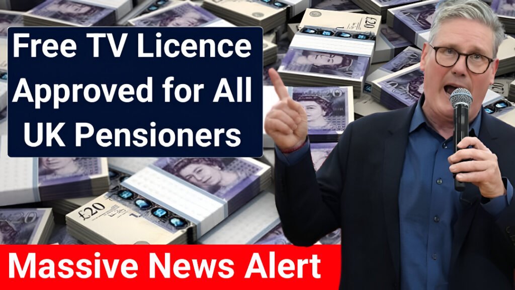 Free TV Licence UK Pensioners