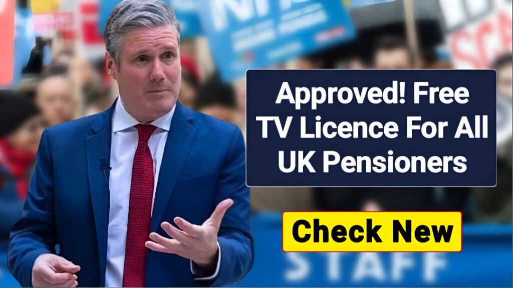 Free TV Licence for UK Pensioners 2025