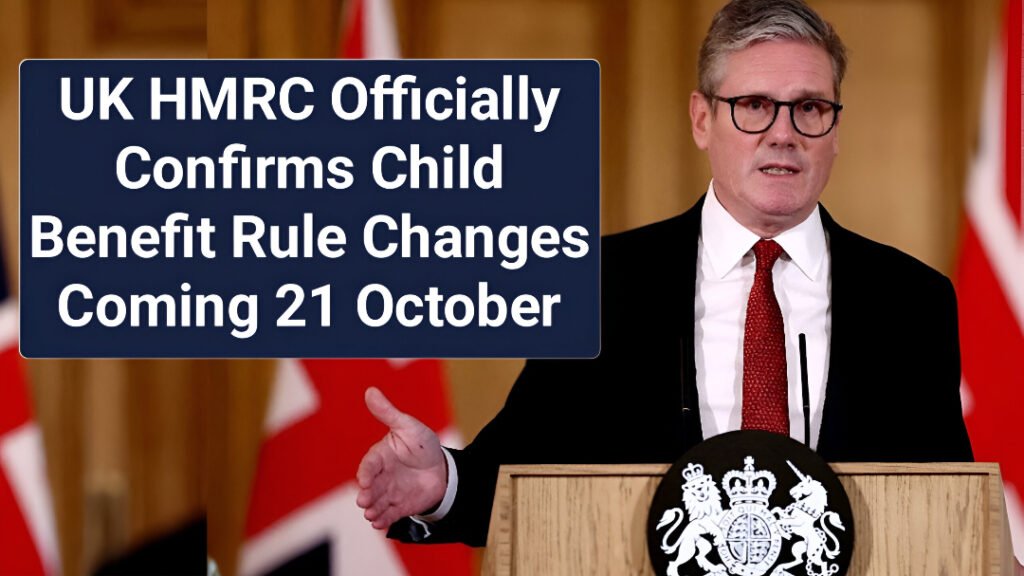 HMRC Child Benefit changes 2025