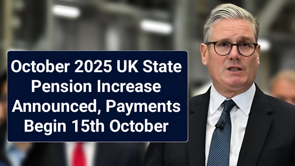 October 2025 UK State Pension Increase