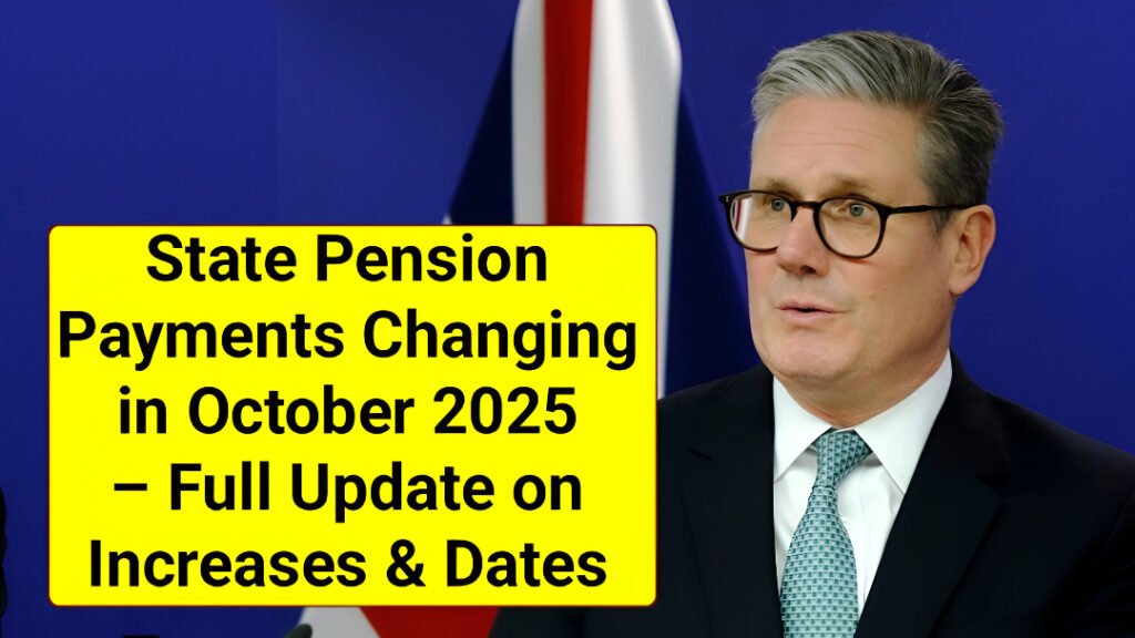 State Pension Payments Changing in October 2025