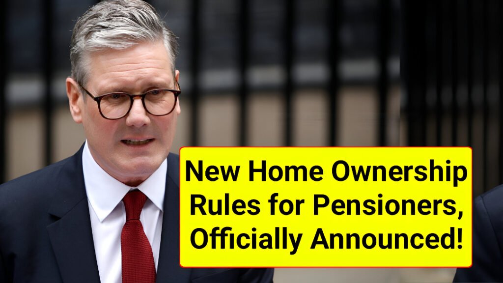 UK DWP Home Ownership Rules Pensioners