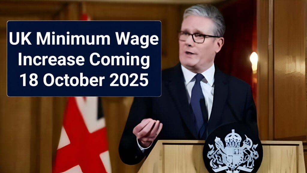 UK Minimum Wage Increase Coming 18 October 2025