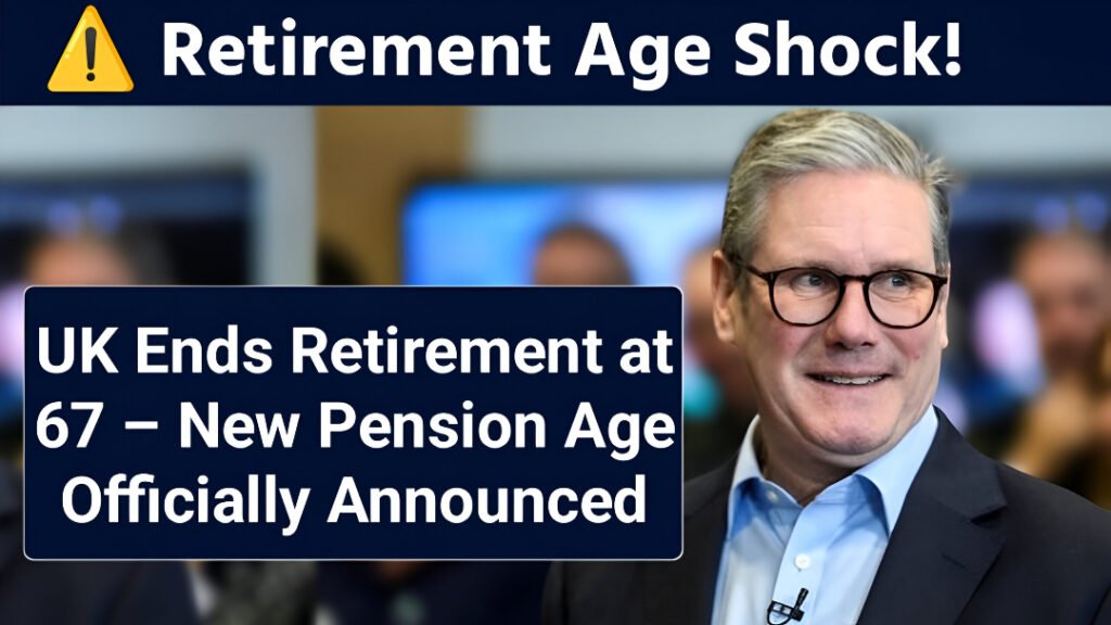 UK New Pension Age 2025
