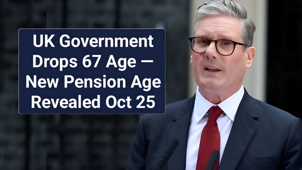 UK Retirement Age Change 2025