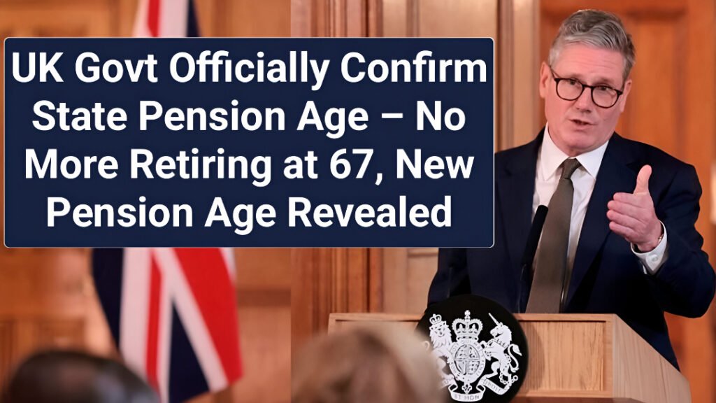 UK State Pension Age Revealed