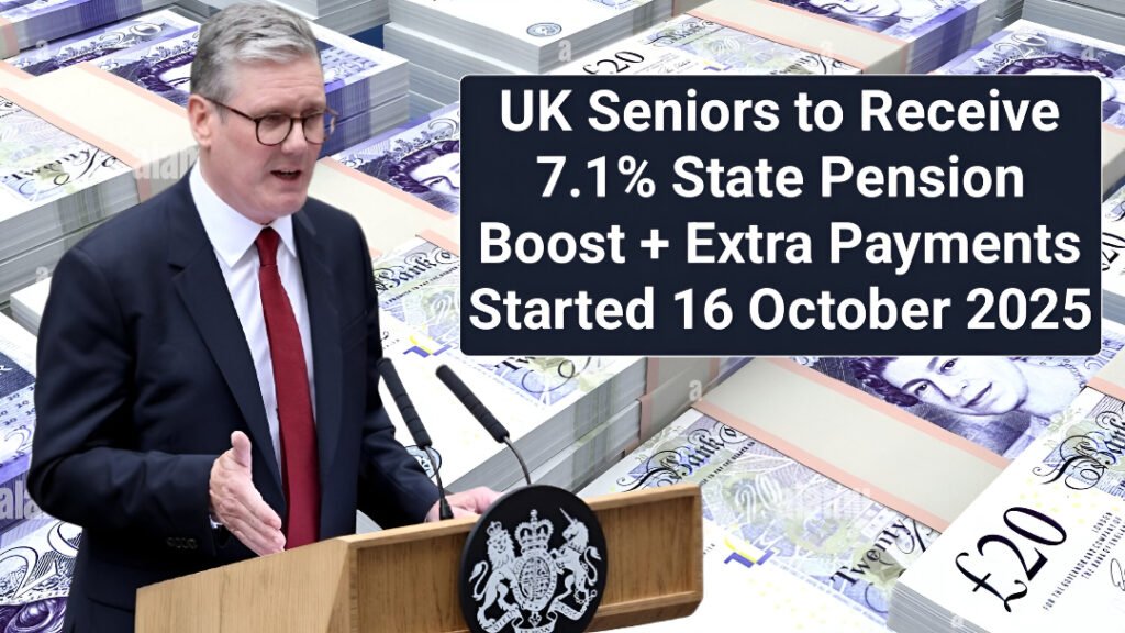 UK State Pension increase 2025