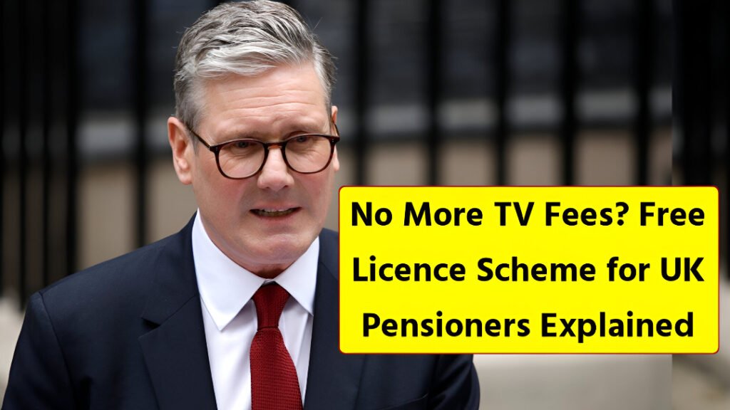 UK free TV licence for pensioners