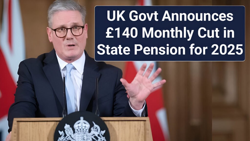 UK pension reduction 2025