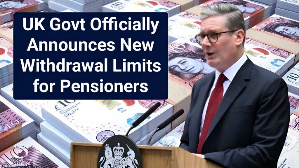 UK pension withdrawal limits